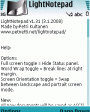 LightNotepad v1.86  Symbian 9.x S60