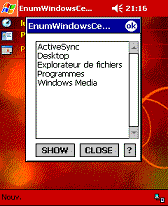 EnumWindowsCe v1.2