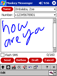 MonkeyMessenger GSM SMS v1.1
