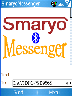SmaryoMessenger for Bluetooth v1.0