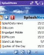 SplashNews FREE RSS Reader v2.02  Windows Mobile 5.0 for Pocket PC