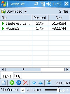 HandyGet (Http/Ftp download manager) v1.6