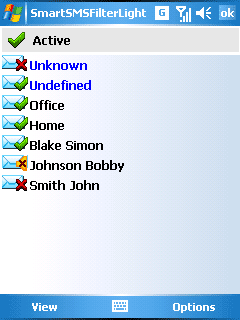 SMartSMSFilter Light v1.0