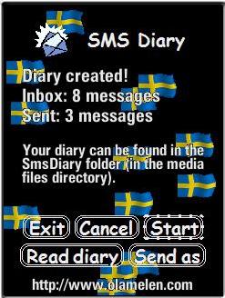 SMS Diary