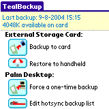 TealBackup v1.60 beta