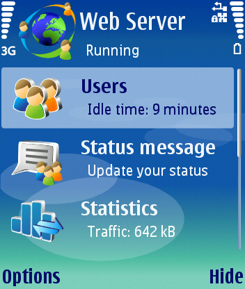 Mobile Web Server