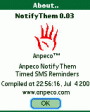 NotifyThem v0.03  Palm OS 5