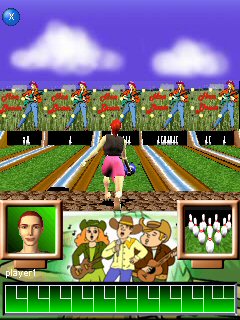3D Ten Pin Bowling