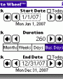 Date Wheel (TM) v3.01  Palm OS 3.5-5.xx