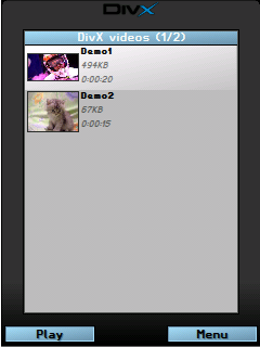 DivX Mobile Player