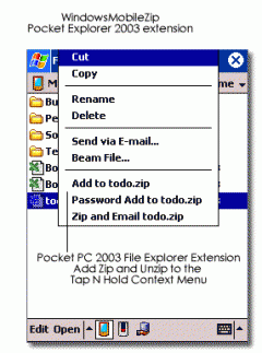 WindowsMobileZip Exp-Ext v1.01