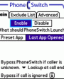 PhoneSwitch Deluxe v1.2  Palm OS 5