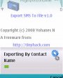 MsgExport v1.0  Symbian 9.x S60