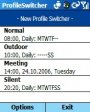 Profile Switcher v1.01  Windows Mobile 2003, 2003 SE, 5.0 for Smartphone