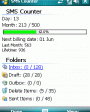 SMS Counter v1.1  Windows Mobile 2003, 2003 SE, 5.0, 6.x for Pocket PC