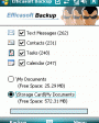 Efficasoft Backup v1.0  Windows Mobile 2003, 2003 SE, 5.0, 6.x for Pocket PC