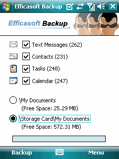 Efficasoft Backup