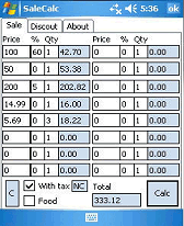 SaleCalc