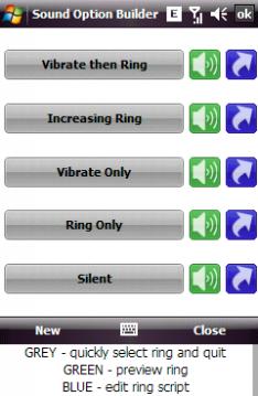 Sound Option Builder