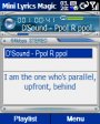Mini Lyrics Magic v1.60  Windows Mobile 2003, 2003 SE, 5.0 Smartphone