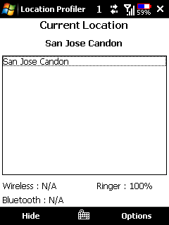 Location Profiler Mobile