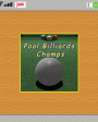 Pool Billiards Champs  Java (J2ME)