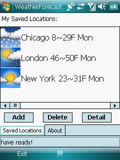 Steelsoft Weather Forecast