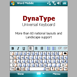 DynaType Universal Keyboard