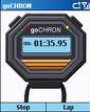 goCHRON stopwatch v2.2  Windows Mobile 2003, 2003 SE, 5.0 for Smartphone