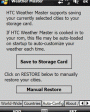 HTC Weather Master v1.1  Windows Mobile 2003, 2003 SE, 5.0, 6.x for Pocket PC