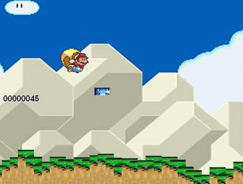 Super Mario World ape Glide