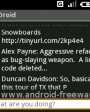 TwitterDroid v0.1.2  Android OS
