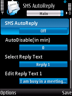 SMS AutoReply