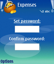 Expenses Set Password