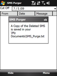 SMS Purger