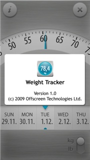 Weight Tracker Touch
