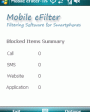 Mobile eFilter v1.0 для Windows Mobile 6.x for Pocket PC 