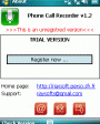 RiAy Phone Call Recorder v2.1  Windows Mobile 2003, 2003 SE, 5.0 for Pocket PC 
