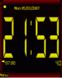 Digital Clock v1.03  Symbian OS 9.x S60