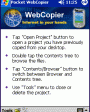 WebCopier v4.4  Windows Mobile 2003, 2003 SE, 5.0 for Pocket PC