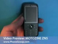   Motorola ZINE ZN5  PhoneScoop