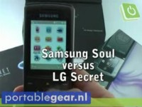   Samsung Soul vs LG Secret