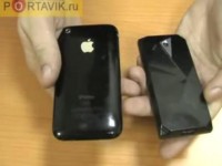 Видео сравнение HTC Touch Diamond vs Apple iPhone 3G от Portavik.ru