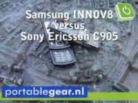 Samsung INNOV8 vs. Sony Ericsson C905