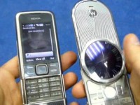   Motorola Aura vs Nokia 8800 Carbon