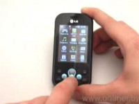 Видео обзор LG KS360 от Onliner: Меню