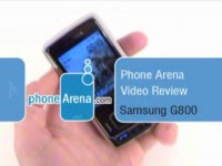 Видео обзор Samsung G800 от PhoneArena.com