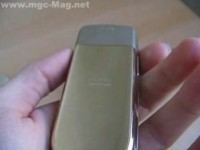   Nokia 8800 Sirocco Gold Edition