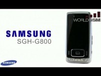 Демо-видео SAMSUNG SGH-G800 от WorldGSM