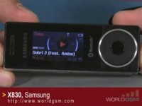 Видео обзор SAMSUNG X830